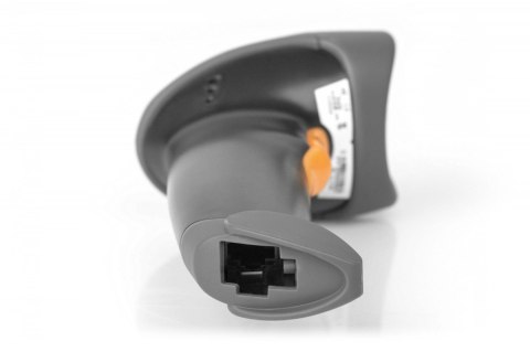 Czytnik kodów kreskowych bezprzewodowy Bluetooth, 1D i 2D, zgodny z kodami QR, Stojak w zestawie Czytnik kodów kreskowych bezprzewodowy Bluetooth, 1D i 2D, zgodny z kodami QR, Stojak w zestawie