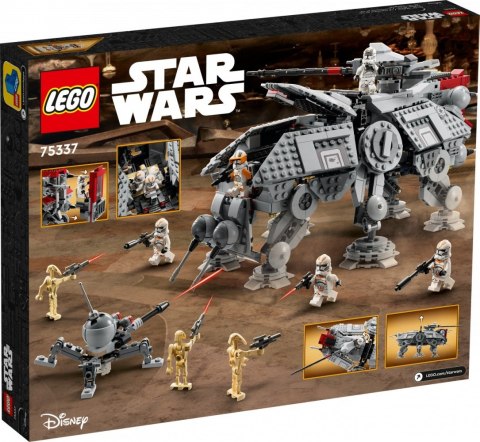 Klocki Zestaw konstrukcyjny Star Wars 75337 Maszyna krocząca AT-TE Klocki Zestaw konstrukcyjny Star Wars 75337 Maszyna krocząca AT-TE