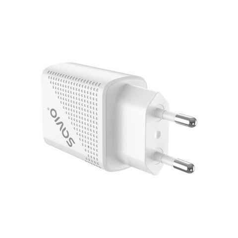 Ładowarka sieciowa USB Quick Charge Power Delivery 3.0 18W +1m kabel USB typ C, LA-05 C Ładowarka sieciowa USB Quick Charge Power Delivery 3.0 18W +1m kabel USB typ C, LA-05 C