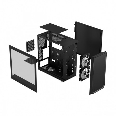 Obudowa Focus 2 RGB Czarna TG Clear Tint Obudowa Focus 2 RGB Czarna TG Clear Tint