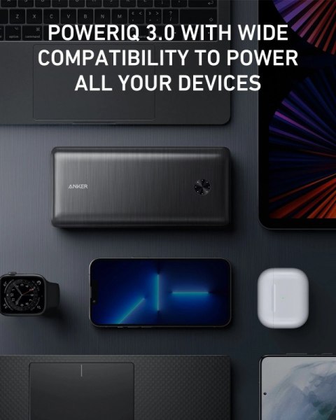 PowerBank III Elite 87W 25600 mAh czarny bez zasilacza PowerBank III Elite 87W 25600 mAh czarny bez zasilacza