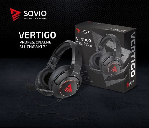 Słuchawki Gamingowe z mikrofonem, Vertigo Słuchawki Gamingowe z mikrofonem, Vertigo
