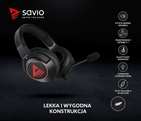 Słuchawki Gamingowe z mikrofonem, Vertigo Słuchawki Gamingowe z mikrofonem, Vertigo