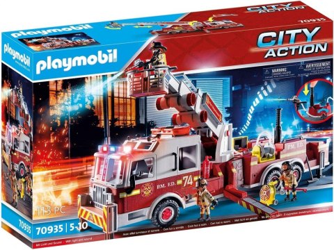 Zestaw figurek City Action 70935 Wóz strażacki: US Tower Ladder Zestaw figurek City Action 70935 Wóz strażacki: US Tower Ladder