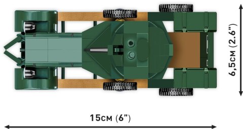 Klocki Historical Collection Rolls-Royce Armoured Car 1920 Pattern Mk I Klocki Historical Collection Rolls-Royce Armoured Car 1920 Pattern Mk I