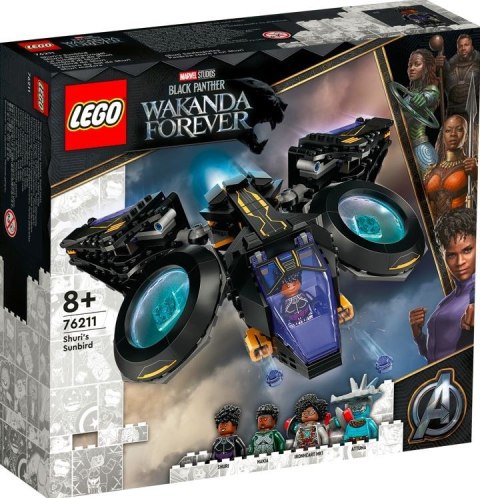 Klocki Super Heroes 76211 Statek Shuri Klocki Super Heroes 76211 Statek Shuri