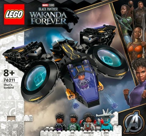 Klocki Super Heroes 76211 Statek Shuri Klocki Super Heroes 76211 Statek Shuri
