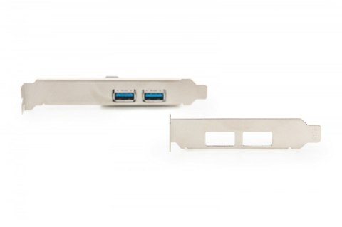 Kontroler USB 3.0 PCIe, 2x USB 3.0, Low Profile, Chipset UPD720202 Kontroler USB 3.0 PCIe, 2x USB 3.0, Low Profile, Chipset UPD720202