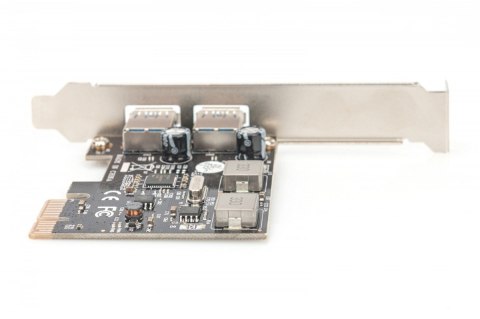 Kontroler USB 3.0 PCIe, 2x USB 3.0, Low Profile, Chipset UPD720202 Kontroler USB 3.0 PCIe, 2x USB 3.0, Low Profile, Chipset UPD720202