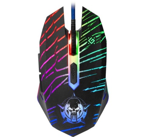 Mysz gamingowa przewodowa DARK AGENT GM-590L 12800 dpi 6P Mysz gamingowa przewodowa DARK AGENT GM-590L 12800 dpi 6P