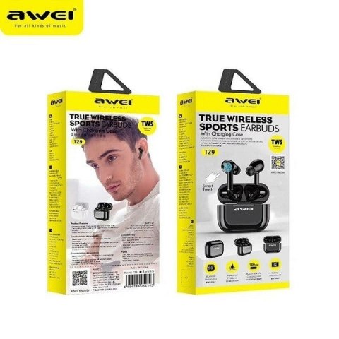 Słuchawki Bluetooth 5.0 T29 TWS Białe Słuchawki Bluetooth 5.0 T29 TWS Białe