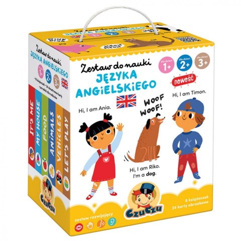 Zestaw do nauki języka angielskiego dla dzieci 1, 2, 3+ Zestaw do nauki języka angielskiego dla dzieci 1, 2, 3+