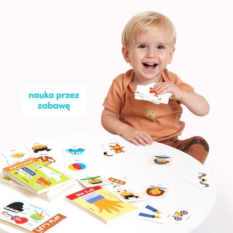 Zestaw do nauki języka angielskiego dla dzieci 1, 2, 3+ Zestaw do nauki języka angielskiego dla dzieci 1, 2, 3+