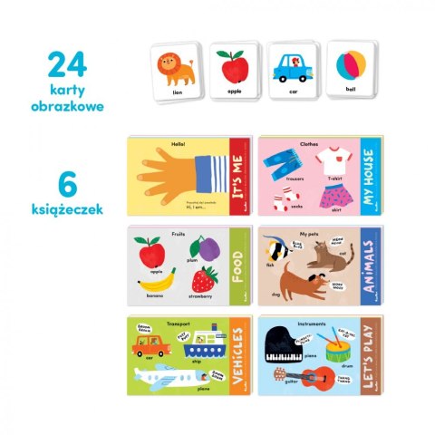Zestaw do nauki języka angielskiego dla dzieci 1, 2, 3+ Zestaw do nauki języka angielskiego dla dzieci 1, 2, 3+