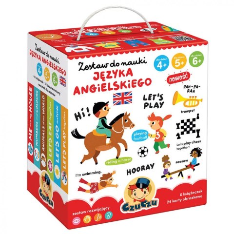 Zestaw do nauki jezyka angielskiego dla dzieci 4, 5, 6+ Zestaw do nauki jezyka angielskiego dla dzieci 4, 5, 6+