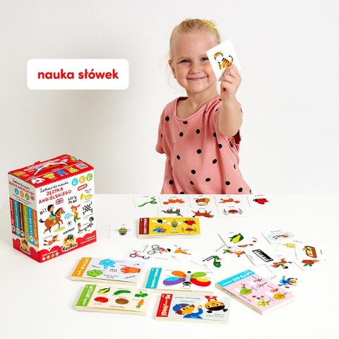 Zestaw do nauki jezyka angielskiego dla dzieci 4, 5, 6+ Zestaw do nauki jezyka angielskiego dla dzieci 4, 5, 6+