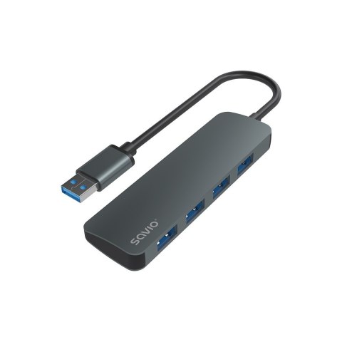 4-portowy HUB USB 3.1 Gen 1, AK-53 4-portowy HUB USB 3.1 Gen 1, AK-53