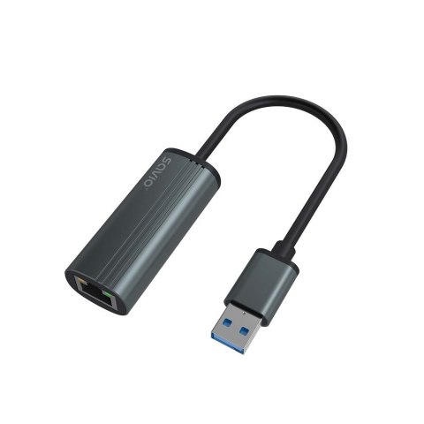 Adapter USB-A 3.1 Gen 1 do RJ-45 gigabit Ethernet, AK-55 Adapter USB-A 3.1 Gen 1 do RJ-45 gigabit Ethernet, AK-55