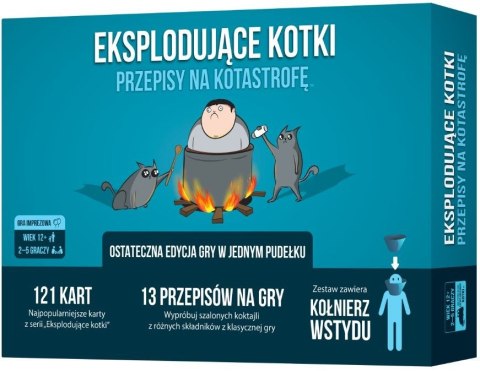 Gra Eksplodujace Kotki: Przepis na Kotostrofę Gra Eksplodujace Kotki: Przepis na Kotostrofę