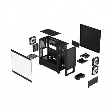 Obudowa Pop Air TG Clear Tint RGB czarna Obudowa Pop Air TG Clear Tint RGB czarna