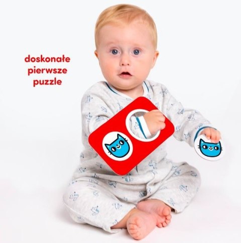 Puzzle kontrastowe - Do pary Puzzle kontrastowe - Do pary