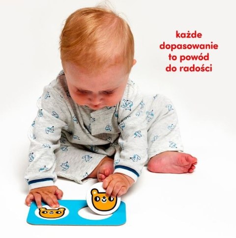 Puzzle kontrastowe - Do pary Puzzle kontrastowe - Do pary