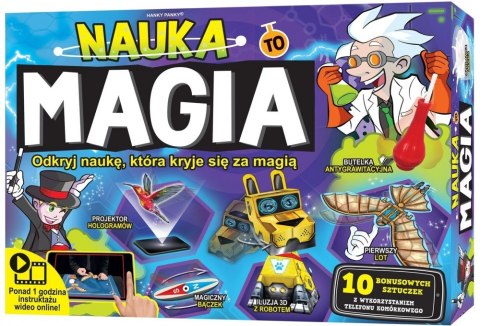 Zestaw naukowy Magiczne Sztuczki Nauka to Magia Zestaw naukowy Magiczne Sztuczki Nauka to Magia