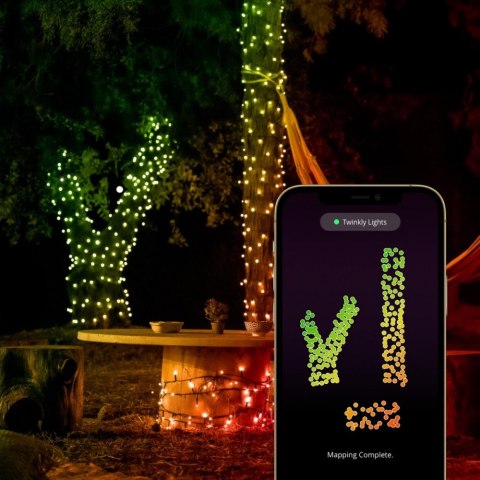 Inteligentne lampki choinkowe Strings 400 LED RGB łańcuch 32m Inteligentne lampki choinkowe Strings 400 LED RGB łańcuch 32m