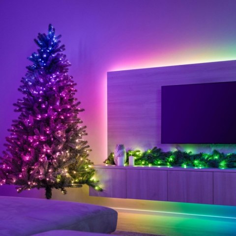 Inteligentne lampki choinkowe Strings 400 LED RGB łańcuch 32m Inteligentne lampki choinkowe Strings 400 LED RGB łańcuch 32m