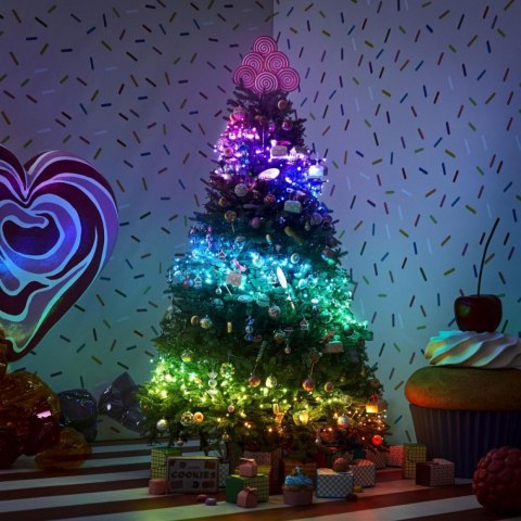 Inteligentne lampki choinkowe Strings 400 LED RGB łańcuch 32m Inteligentne lampki choinkowe Strings 400 LED RGB łańcuch 32m