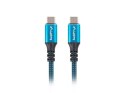 Kabel USB-C M/M USB4 1.2m 100W 8K 60HZ czarno-niebieski