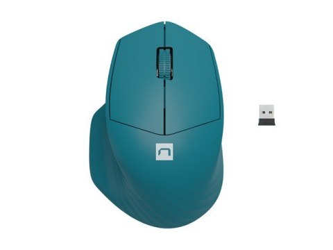 Mysz bezprzewodowa Siskin 2 1600 DPI Bluetooth 5.0 + 2.4GHz Niebieska Mysz bezprzewodowa Siskin 2 1600 DPI Bluetooth 5.0 + 2.4GHz Niebieska
