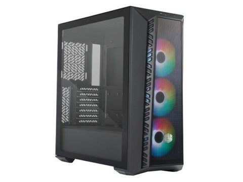 Obudowa MasterBox 520 Mesh black z oknem ARGB, Czarna Obudowa MasterBox 520 Mesh black z oknem ARGB, Czarna