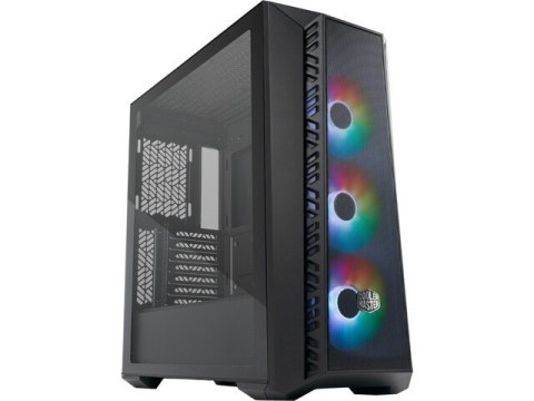 Obudowa MasterBox 520 Mesh black z oknem ARGB, Czarna Obudowa MasterBox 520 Mesh black z oknem ARGB, Czarna