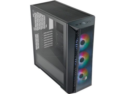 Obudowa MasterBox 520 Mesh black z oknem ARGB, Czarna Obudowa MasterBox 520 Mesh black z oknem ARGB, Czarna