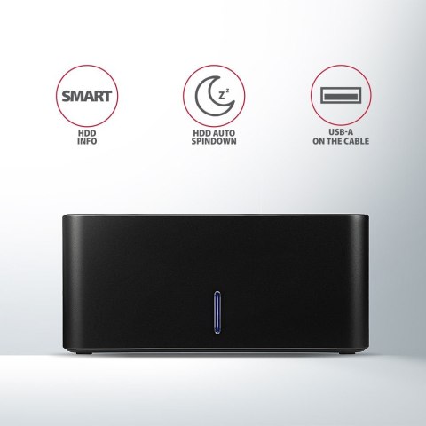 ADSA-SN Stacja dokująca, USB 3.2 Gen 1 - 1x SATA 6G 2.5"/3.5" SSD/HDD ADSA-SN Stacja dokująca, USB 3.2 Gen 1 - 1x SATA 6G 2.5"/3.5" SSD/HDD
