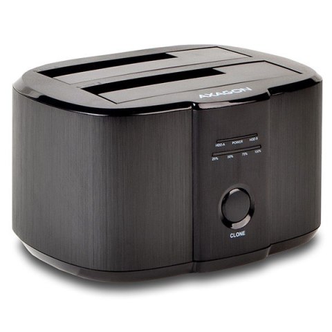 ADSA-ST Stacja dokująca, USB 3.2 Gen 1 - 2x SATA 6G 2.5"/3.5" SSD/HDD CLONE DUAL ADSA-ST Stacja dokująca, USB 3.2 Gen 1 - 2x SATA 6G 2.5"/3.5" SSD/HDD CLONE DUAL