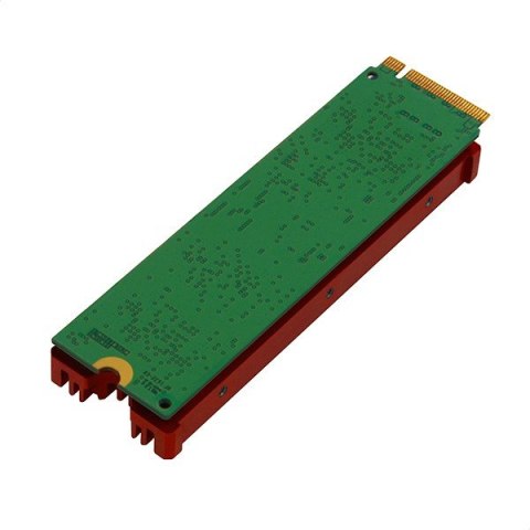 CLR-M2 Chłodnica do dysku aluminiowa pasywna M.2 2280 SSD, silikonowe podkładki termiczne, wysokość 12mm CLR-M2 Chłodnica do dysku aluminiowa pasywna M.2 2280 SSD, silikonowe podkładki termiczne, wysokość 12mm