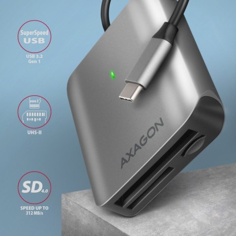 CRE-S3C Czytnik zewnętrzny kart USB-C 3.2 GEN 1, 3-slot & lun SD/microSD/CF, obsługa UHS-II CRE-S3C Czytnik zewnętrzny kart USB-C 3.2 GEN 1, 3-slot & lun SD/microSD/CF, obsługa UHS-II