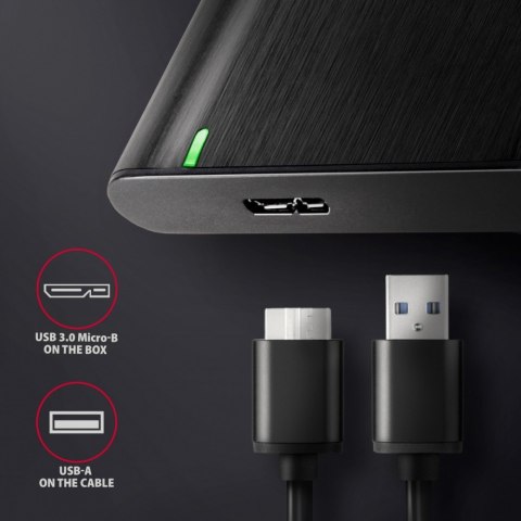 EE25-A6M Bezśrubowa aluminiowa obudowa zewnętrzna USB 3.2 Gen 1 - SATA 6G dla 2.5" SSD/HDD EE25-A6M Bezśrubowa aluminiowa obudowa zewnętrzna USB 3.2 Gen 1 - SATA 6G dla 2.5" SSD/HDD