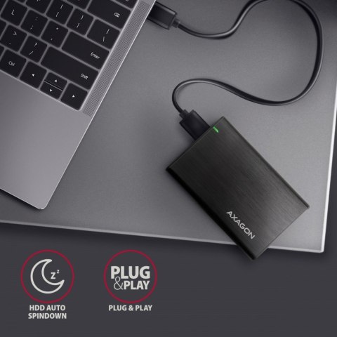 EE25-A6M Bezśrubowa aluminiowa obudowa zewnętrzna USB 3.2 Gen 1 - SATA 6G dla 2.5" SSD/HDD EE25-A6M Bezśrubowa aluminiowa obudowa zewnętrzna USB 3.2 Gen 1 - SATA 6G dla 2.5" SSD/HDD