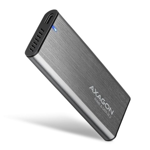 EEM2-SG2 Obudowa zewnętrzna aluminiowa bezśrubowa USB-C 3.2 Gen 2 M.2 NVMe & SATA SSD + USB-A - USB-C redukcja EEM2-SG2 Obudowa zewnętrzna aluminiowa bezśrubowa USB-C 3.2 Gen 2 M.2 NVMe & SATA SSD + USB-A - USB-C redukcja