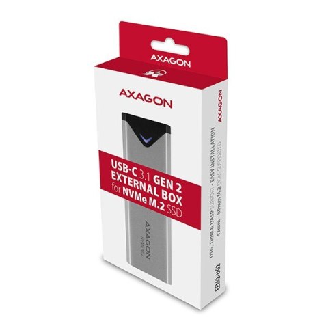 EEM2-UG2 Obudowa zewnętrzna aluminiowa, USB-C 3.2 Gen 2 - M.2 NVMe SSD, długość 42 do 80 mm szary EEM2-UG2 Obudowa zewnętrzna aluminiowa, USB-C 3.2 Gen 2 - M.2 NVMe SSD, długość 42 do 80 mm szary