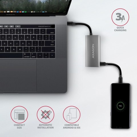 HMC-4G2 Hub USB Gen2 10Gbps, 2x USB-A + 2x USB-C, 13cm USB-C kabel HMC-4G2 Hub USB Gen2 10Gbps, 2x USB-A + 2x USB-C, 13cm USB-C kabel