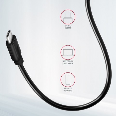 HMC-4G2 Hub USB Gen2 10Gbps, 2x USB-A + 2x USB-C, 13cm USB-C kabel HMC-4G2 Hub USB Gen2 10Gbps, 2x USB-A + 2x USB-C, 13cm USB-C kabel