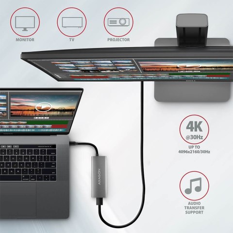 HMC-5G2 Wieloportowy hub USB 5in1, 10Gbps, 2x USB-A + 2x USB-C + HDMI 4K/60Hz, PD 100W, 13cm USB-C kabel HMC-5G2 Wieloportowy hub USB 5in1, 10Gbps, 2x USB-A + 2x USB-C + HDMI 4K/60Hz, PD 100W, 13cm USB-C kabel