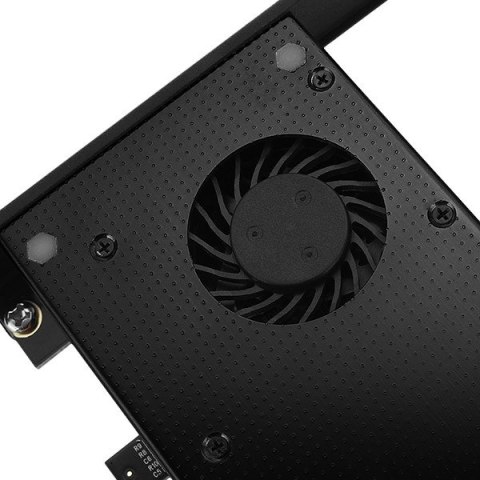 PCEM2-DC Adapter wewnętrzny PCIe x4, 1x M.2 NVMe M-key + 1x SATA B-key slot, chłodnica, SP & LP + radiator PCEM2-DC Adapter wewnętrzny PCIe x4, 1x M.2 NVMe M-key + 1x SATA B-key slot, chłodnica, SP & LP + radiator