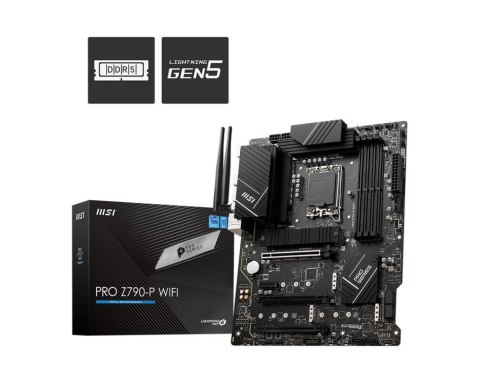 Płyta główna PRO Z790-P WIFI s1700 4DDR5 HDMI/DP ATX Płyta główna PRO Z790-P WIFI s1700 4DDR5 HDMI/DP ATX