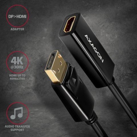 RVD-HI14N Adapter aktywny Displayport -> HDMI 1,4, 4K/30HZ RVD-HI14N Adapter aktywny Displayport -> HDMI 1,4, 4K/30HZ