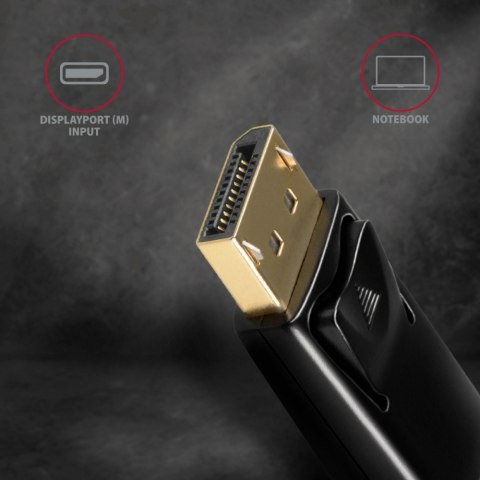 RVD-HI14N Adapter aktywny Displayport -> HDMI 1,4, 4K/30HZ RVD-HI14N Adapter aktywny Displayport -> HDMI 1,4, 4K/30HZ